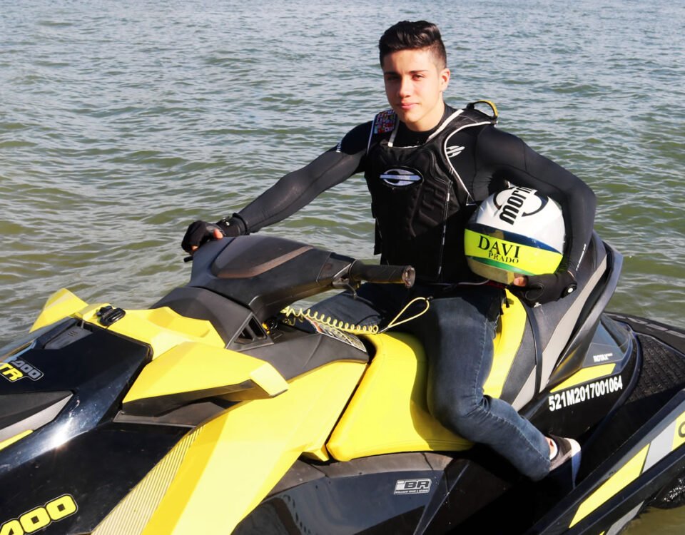 Davi Prado é bicampeão mundial de Jet ski