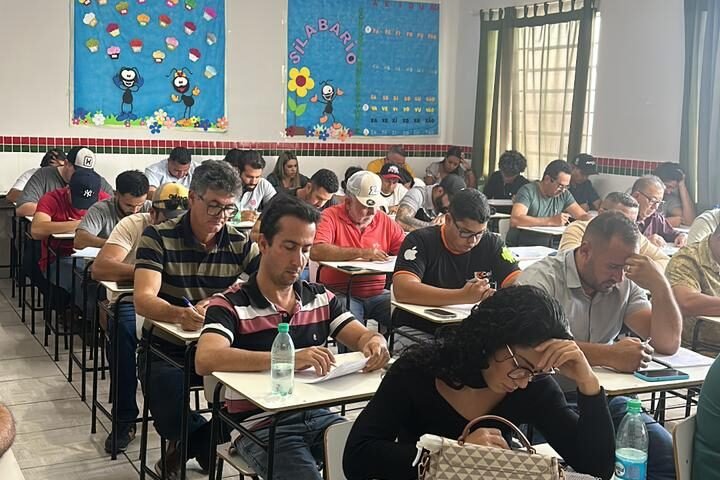 Aplicação de prova de habilitação náutica em Uruana